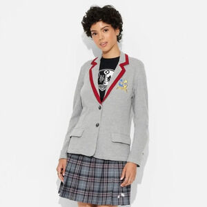 Beetlejuice exclusive Astrid gray blazer graphic women’s small Halloween costume